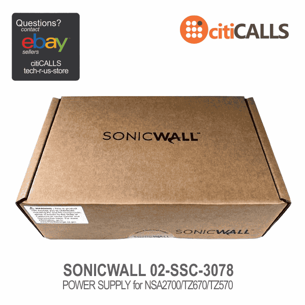 SonicWALL 02-SSC-3078 Power Supply Adapter Unit for TZ570 TZ670 Firewall