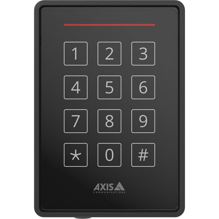 AXIS 02145-001 A4120-E Indoor/Outdoor Secure RFID Reader with Keypad, IP66/IK07