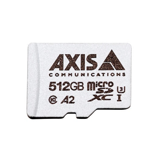 AXIS 02365-001 High Endurance MicroSDXC Surveillance Card, 512GB