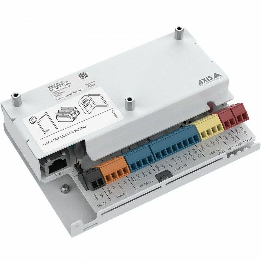 AXIS 02369-001 A1210-B Network Door Controller DIN Rail Mountable, Cabinet Mount