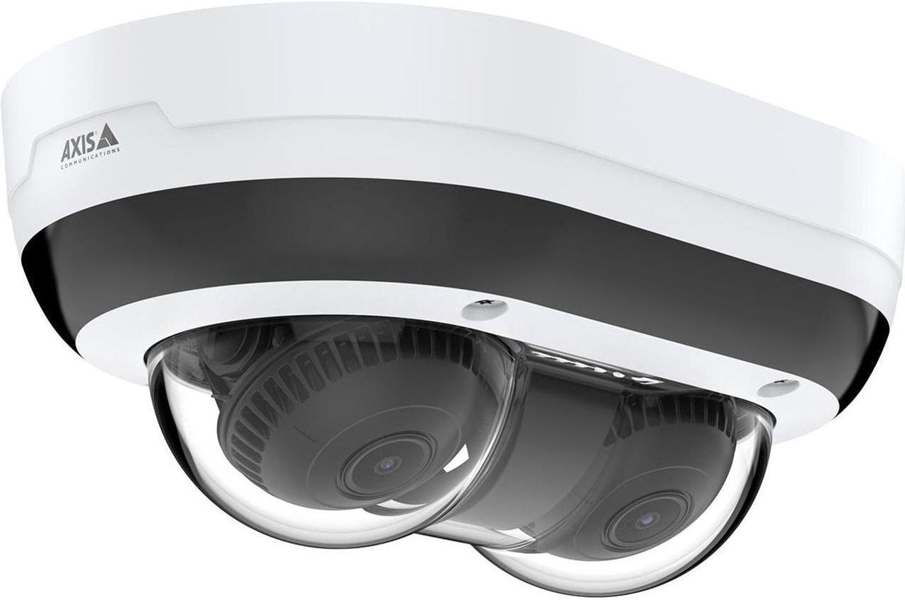 AXIS 02416-001 P4707-PLVE 5 Megapixel Network Camera -Color -Dome - White, Black