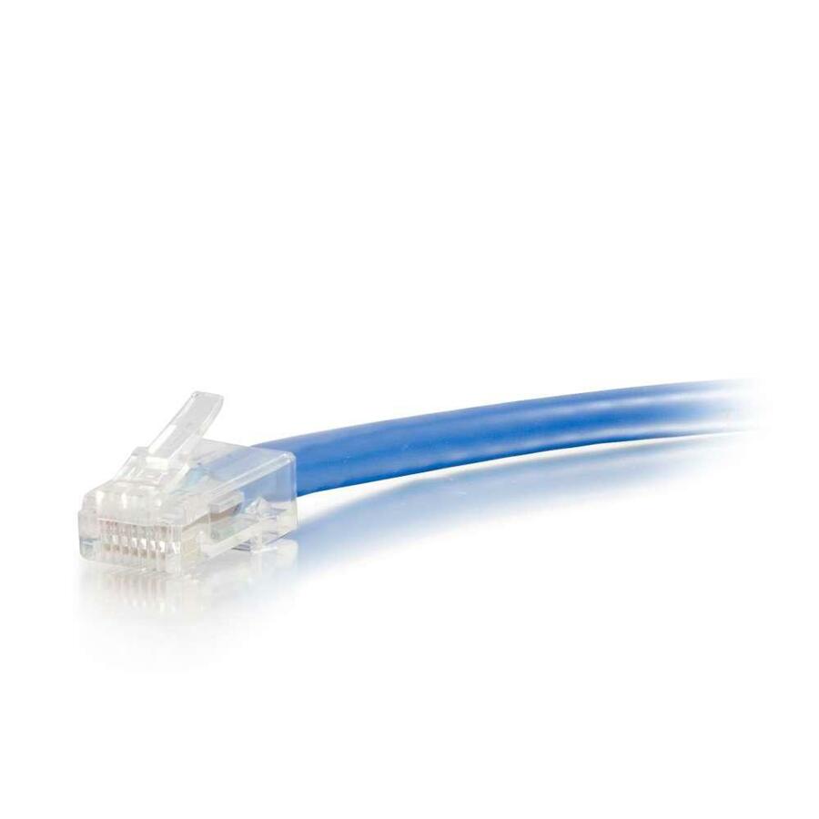 CablesToGo 04085 1ft Cat6 Ethernet Cable - Non-Booted Unshielded (UTP) - Blue