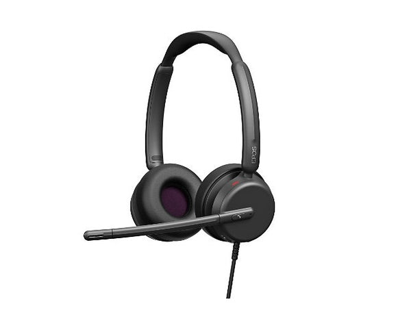 EPOS 1001251 IMPACT 460 - Stereo Wired Headset - Noise Cancellation - Black