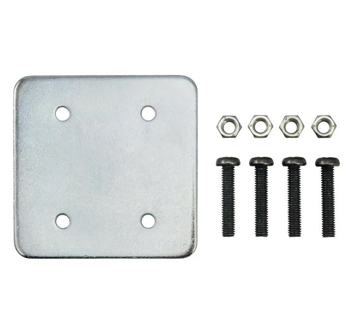 ProClip USA 100370 AMPS Dashboard Backer Plate - Silver