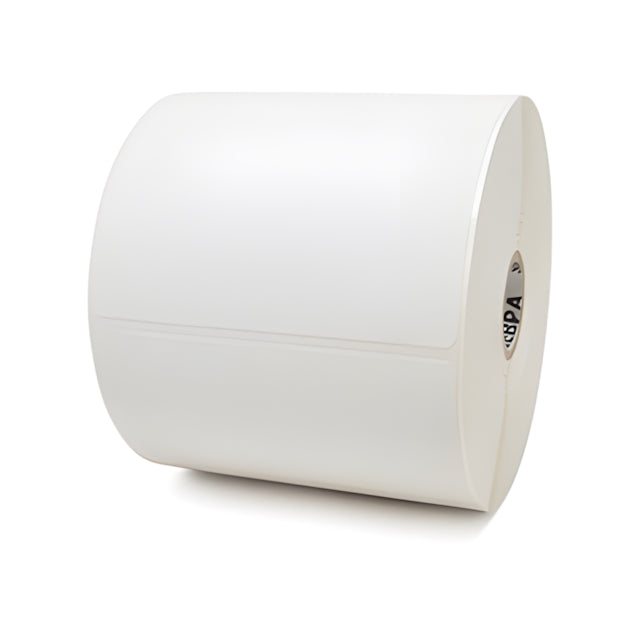Zebra 10041924 12/Pk 4"x6" Direct Thermal Adhesive Label Paper White 440/Roll
