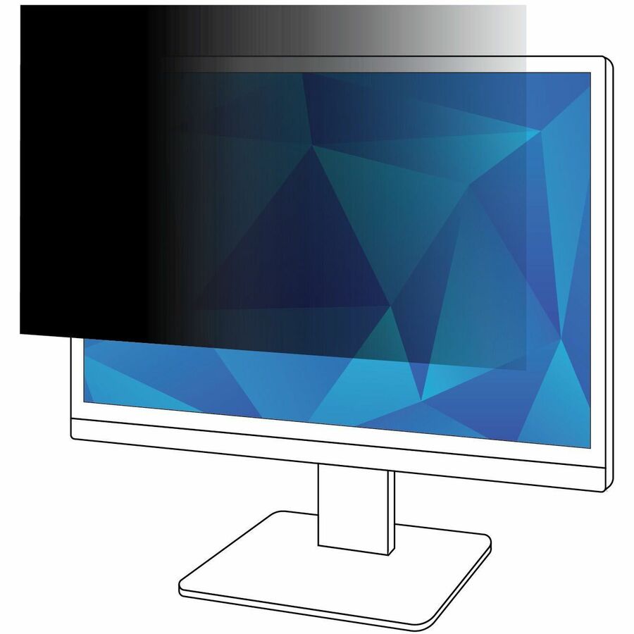 3M PF190W1B Anti-glare Privacy Filter for 19in Widescreen Monitor 16:10