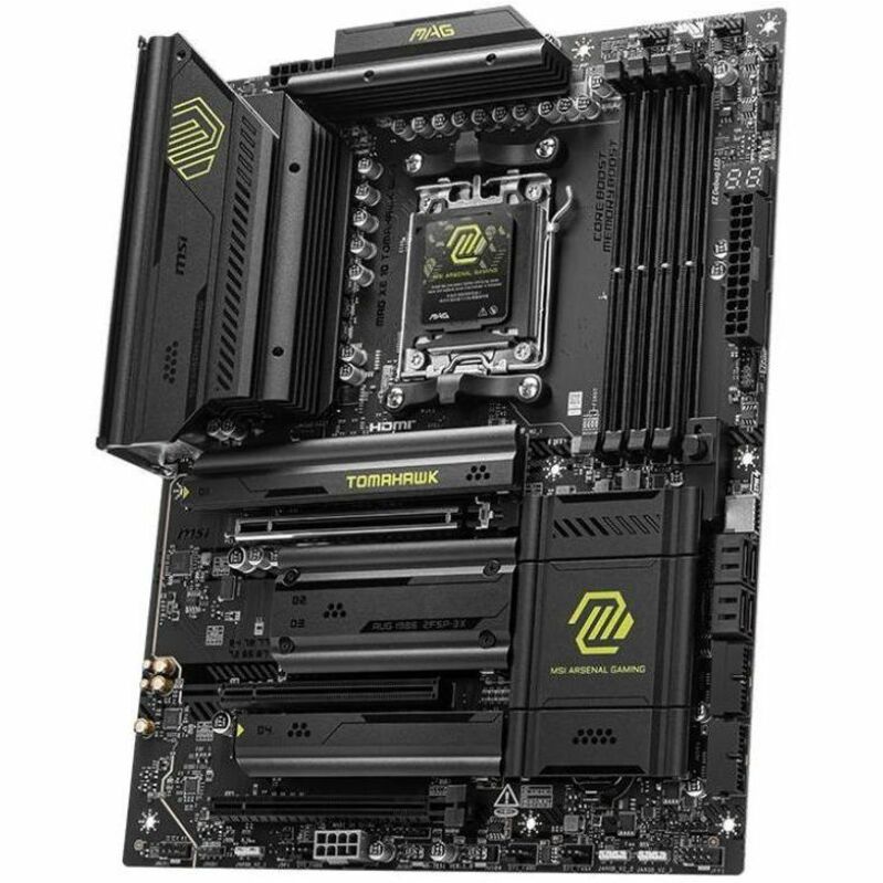 MSI X870TMAHAWKWIFI MAG X870 TOMAHAWK WIFI Gaming Desktop Motherboard - AMD X870