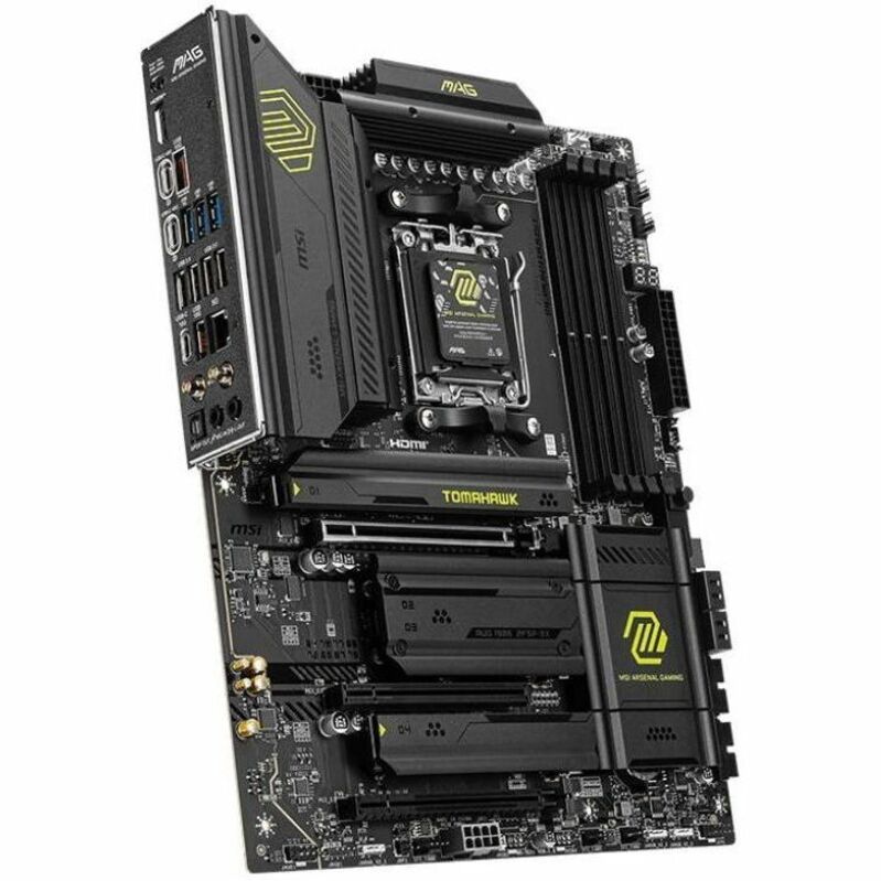 MSI X870TMAHAWKWIFI MAG X870 TOMAHAWK WIFI Gaming Desktop Motherboard - AMD X870
