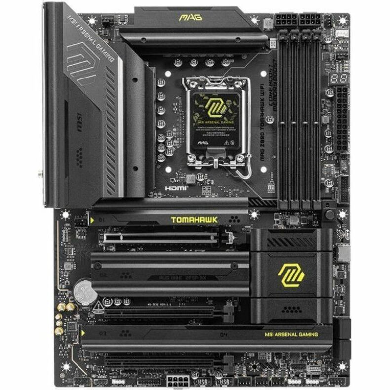 MSI Z890TOMAHAWKWIFI MAG Z890 TOMAHAWK WIFI ATX MOTHEBOARD LGA 1851 for Intel