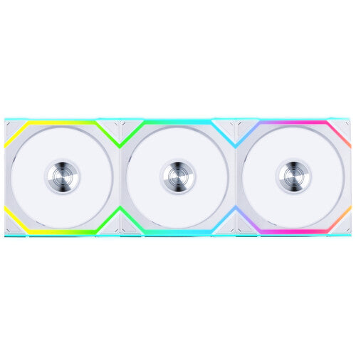 Lian-Li 12RSL1W3W UNI FAN SL 120 Wireless RGB 120mm Fan Reverse Blade White