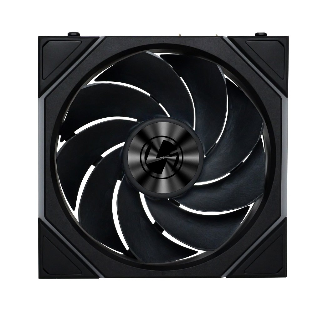 Lian-Li 12RTL1W1B Case Fan - FDB fan Black 120x120x28 mm reverse blade Retail