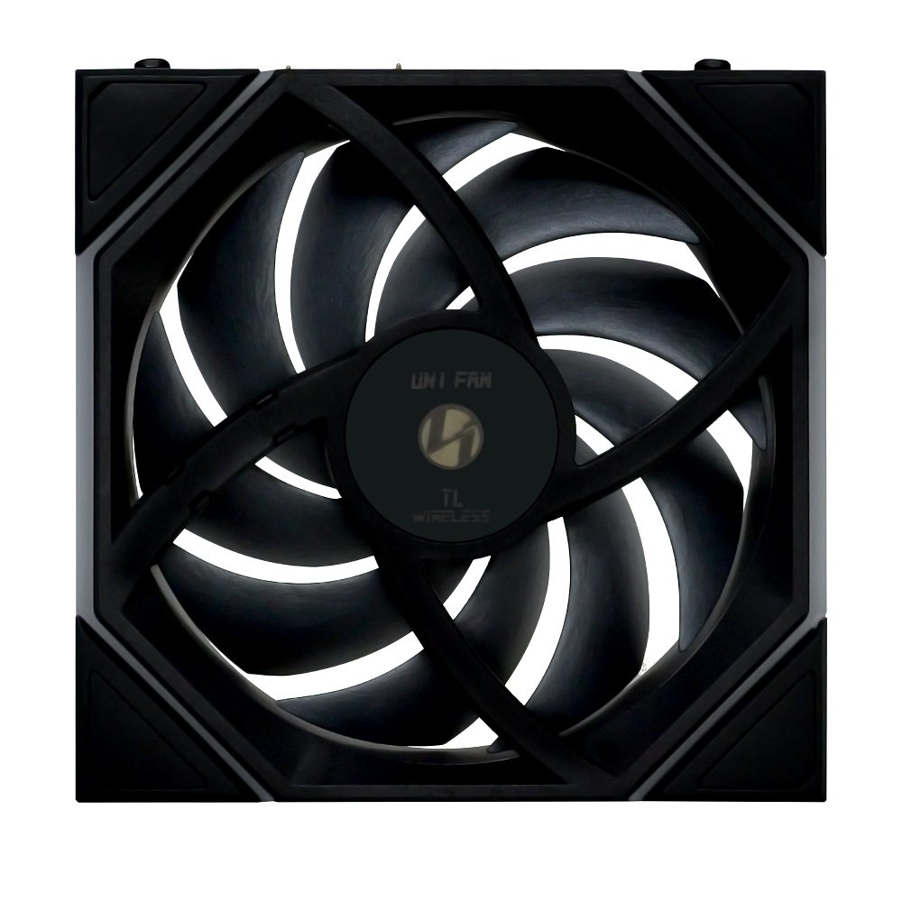 Lian-Li 12RTL1W1B Case Fan - FDB fan Black 120x120x28 mm reverse blade Retail