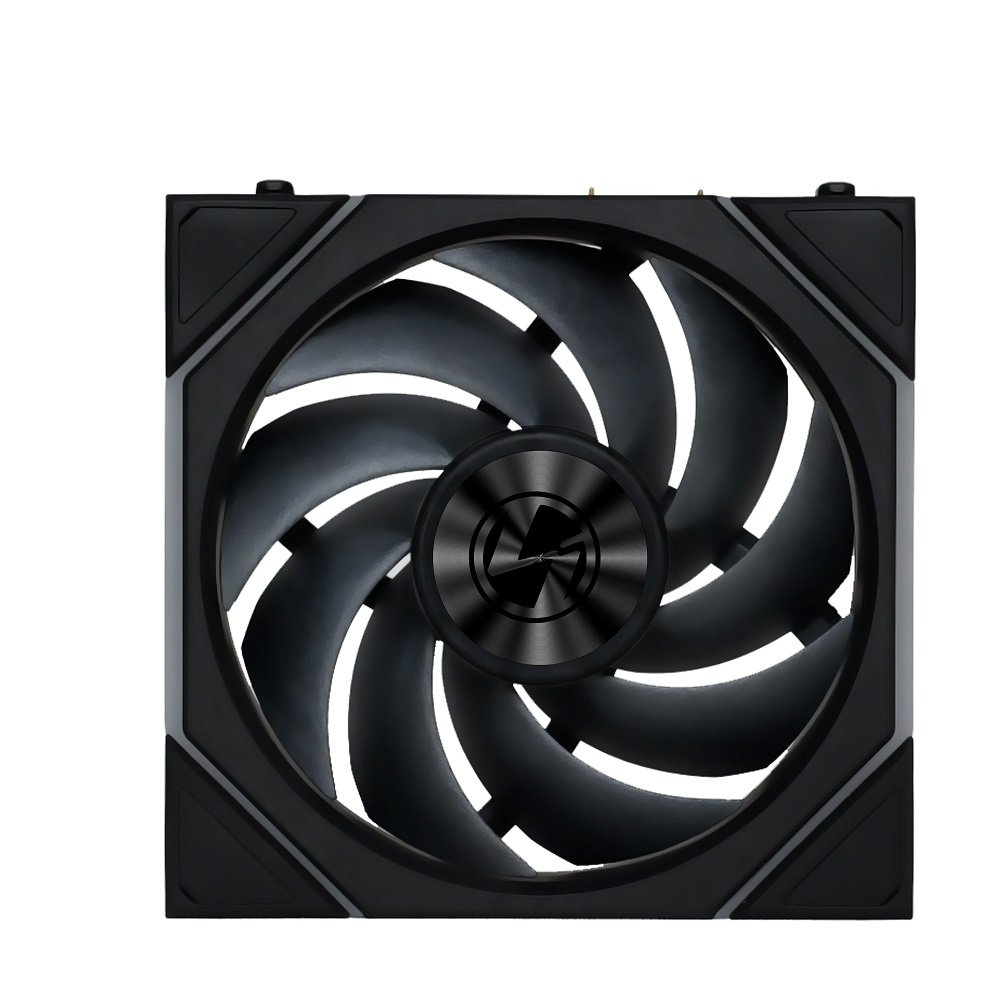 Lian-Li 12TL1W3B Case Fan - FDB - Black 120x120x28 mm 3 pcs Retail