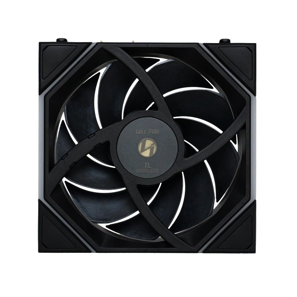 Lian-Li 12TL1W3B Case Fan - FDB - Black 120x120x28 mm 3 pcs Retail