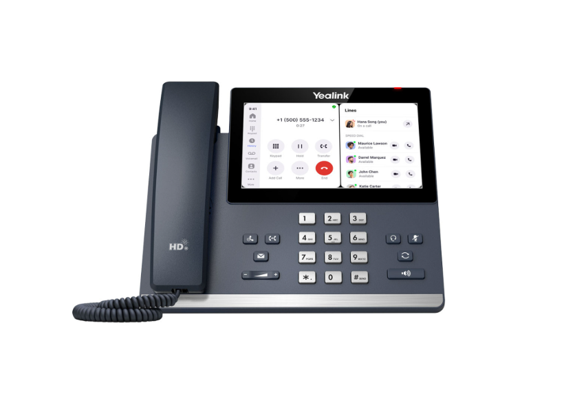 Yealink 1301121 MP56 E2 ZOOM IP Phone - Optimal HD audio, Dual-port Gigabit
