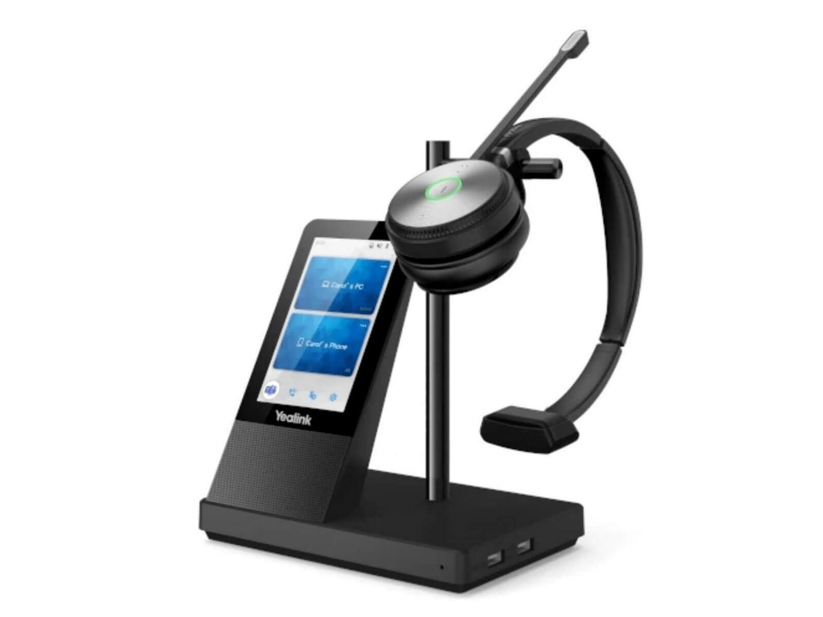 Yealink 1308002V2 WH66 Headset - Microsoft Teams Certification - Mono - Wireless