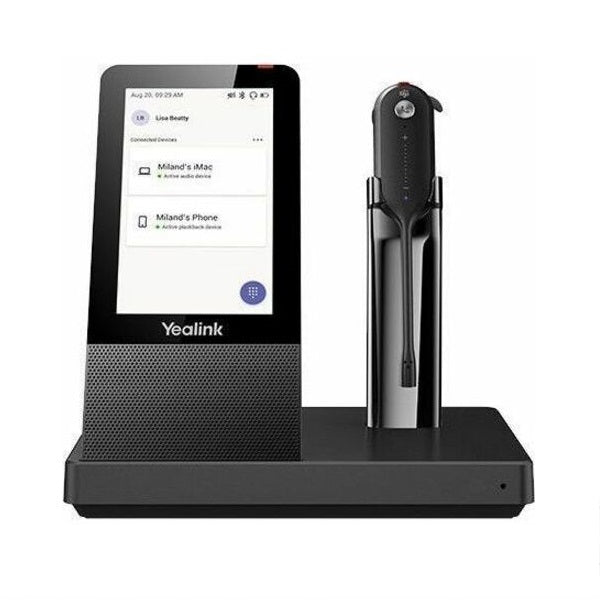 Yealink 1308040(V4) WH67 Headset - Mono - USB 3.0 Type A - Wired/Wireless