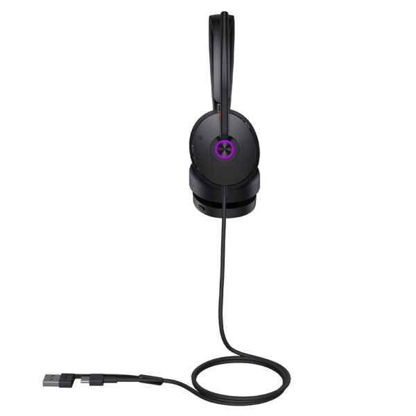 Yealink 1308152 Headset - UH48 Dual UC USB-C A ANC USB Wired - Retail