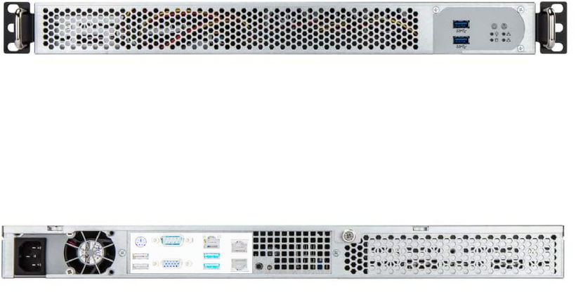 In-Win IW-RF100S-S265 1U Short Mini-ITX RackMount Chassis 265W Power ToolFree