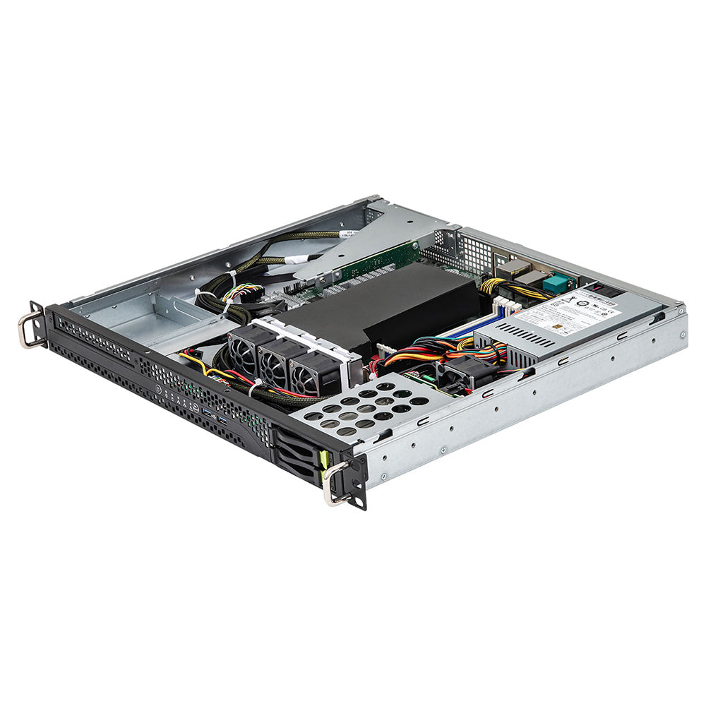 ASRock Rack 1U2E-X570 - Server - rack-mountable - 1U - no CPU - SATA/PCI Express