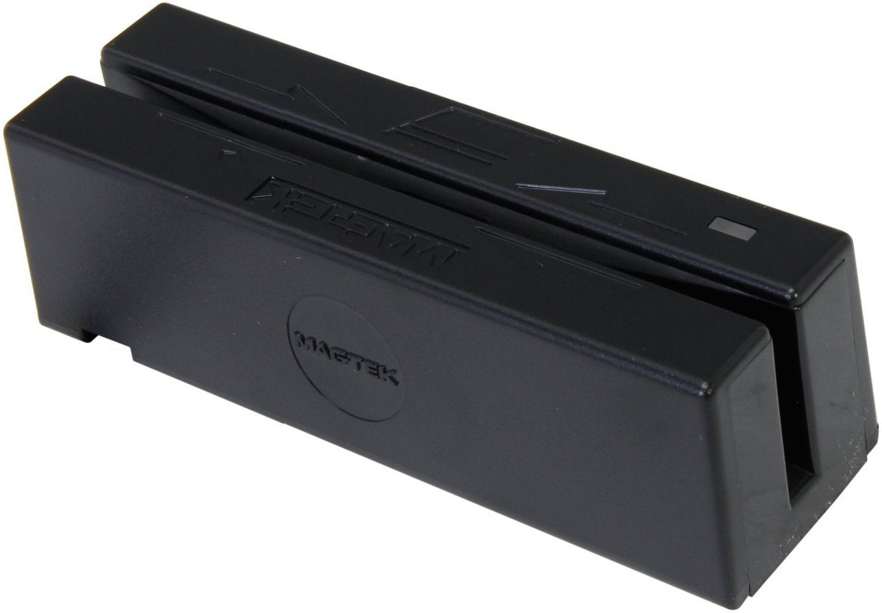 MagTek 21040145 Credit Card Reader - Triple Track - USB - Black