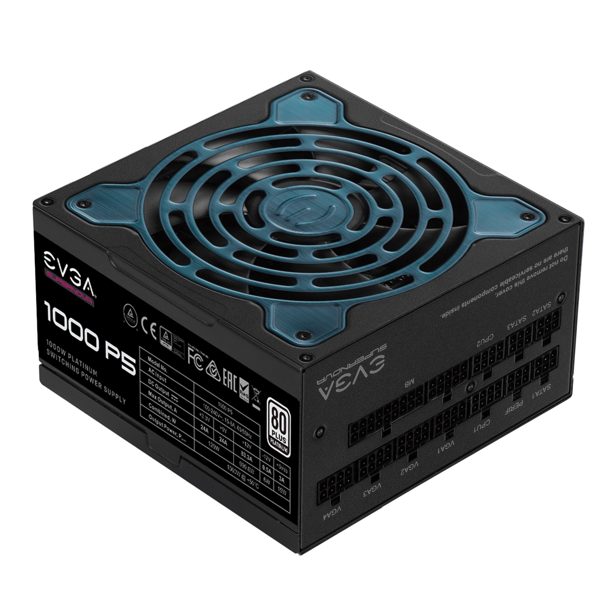 EVGA 220-P5-1000-X1 SuperNOVA 1000 P5 1000W 80+Platinum Power Supply