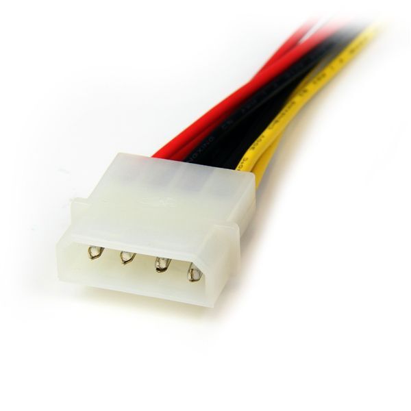 STARTECH PYO2LP4SATA 12" LP4 TO 2X Y CABLE SATA POWER