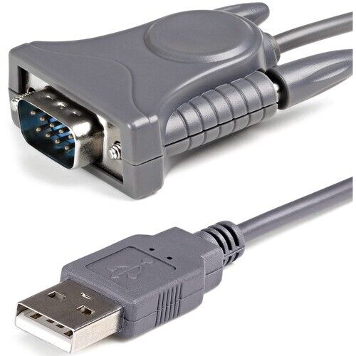 StarTech ICUSB232DB25 USB to RS232 DB9/DB25 Serial Adapter Cable Male Male