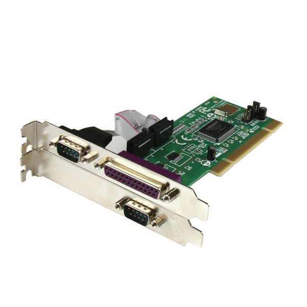 StarTech PCI2S1P 2S1P PCI Serial Parallel Combo Card with 16550 UART 1 x 25-pin