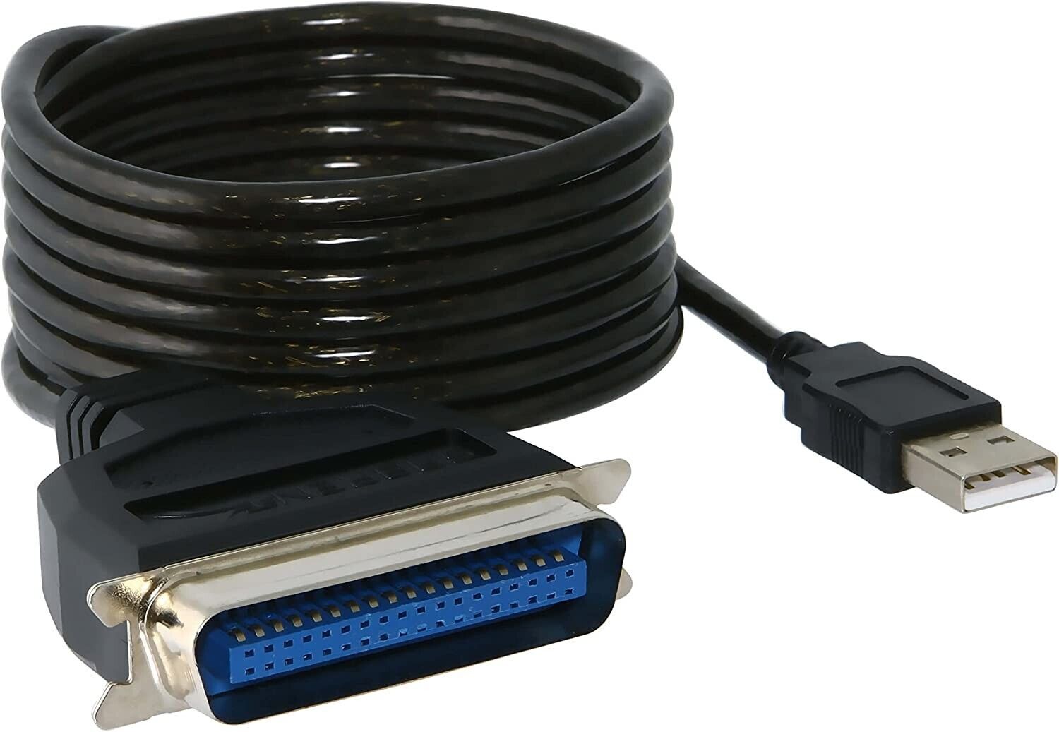 Sabrent SBT-UPPC USB to Parallel Printer Cable Adapter Serial/Parallel - 6 ft