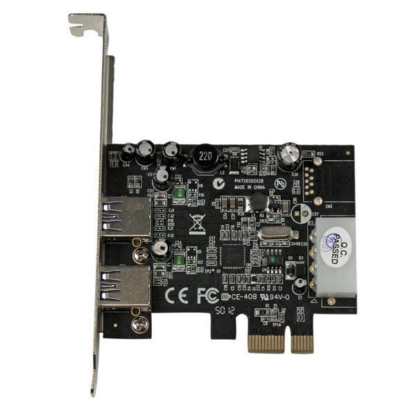 StarTech PEXUSB3S25 2 Port PCI Express (PCIe) SuperSpeed USB 3.0 Card Adapter