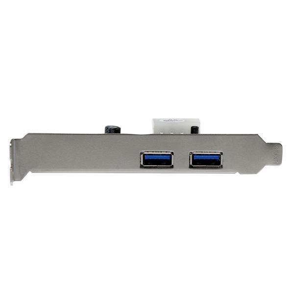 StarTech PEXUSB3S25 2 Port PCI Express (PCIe) SuperSpeed USB 3.0 Card Adapter