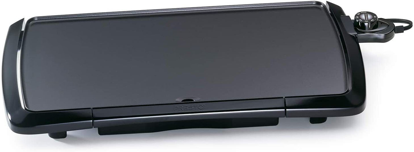 Presto 07030 National Cool Touch Electric Non-Stick Grill Griddle Aluminum Easy