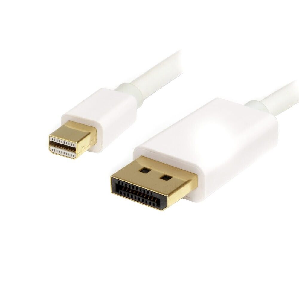 StarTech MDP2DPMM2MW 2m (6 ft) White Mini DisplayPort to DisplayPort 1.2 Adapter