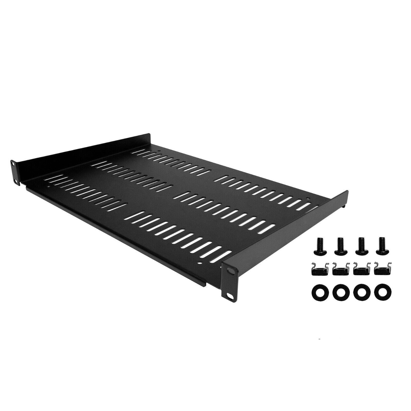 StarTech SHELF-1U-12-FIXED-V 1U Vented Server Rack Cabinet Shelf - Fixed 12"