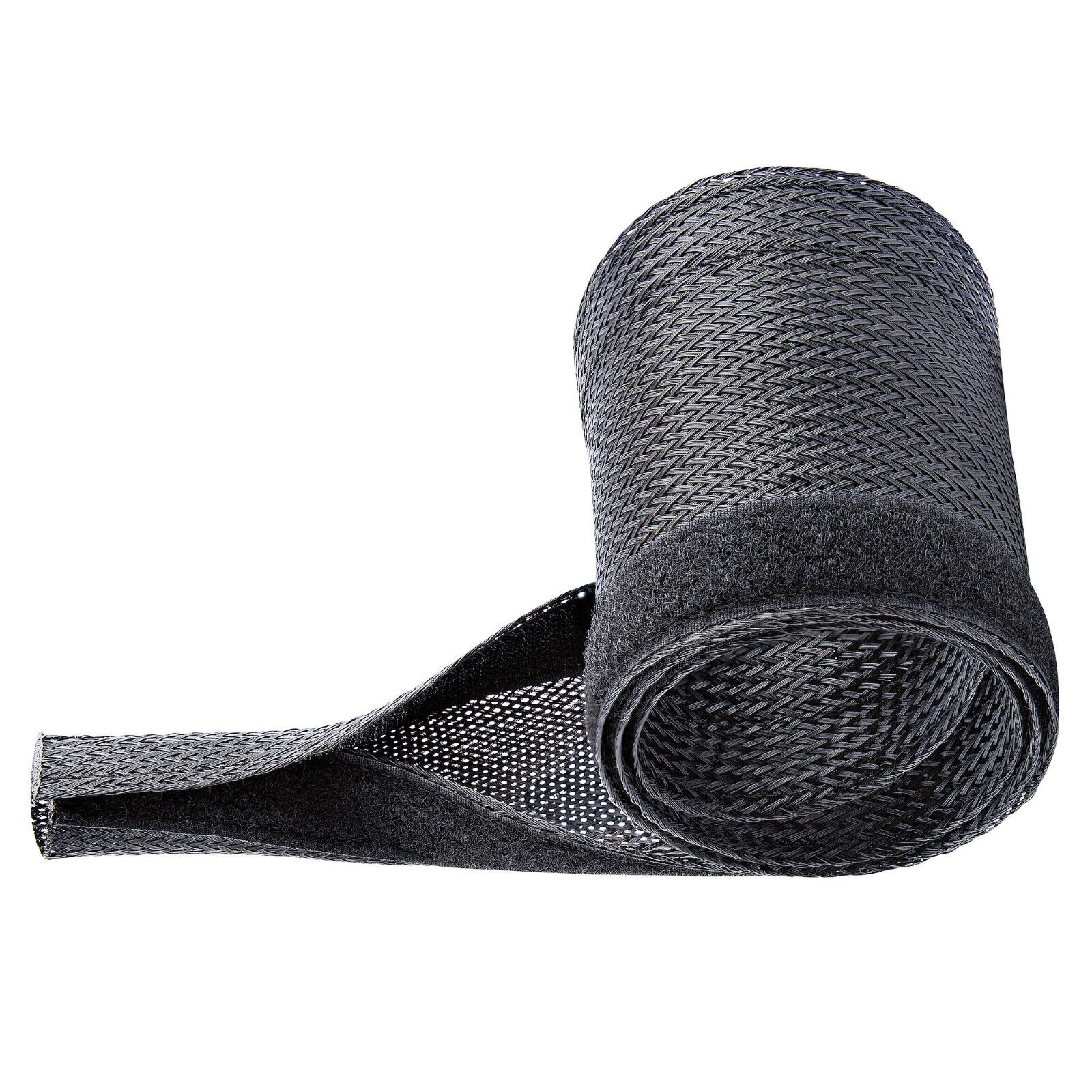 StarTech WKSTNCMFLX 10ft (3m) Cable Management Sleeve, Braided Mesh Wire Wraps/