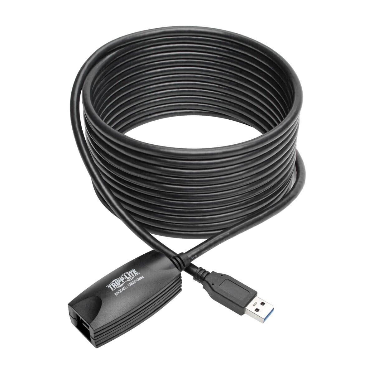 Tripp Lite U330-05M 5M USB 3.0 SuperSpeed Active Extension Repeater Cable A M/F