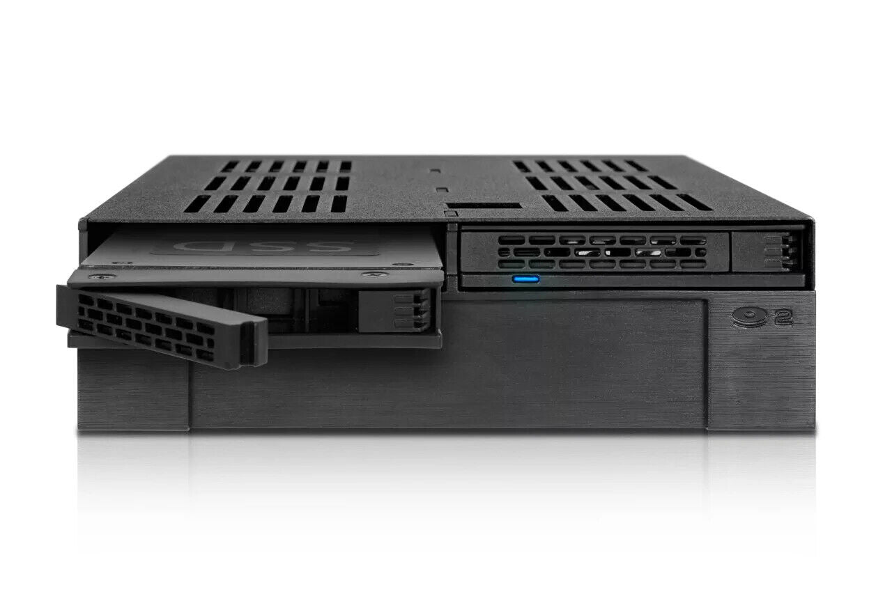 Icy Dock MB322SP-B ExpressCage Drive Enclosure for 5.25" - Serial ATA Host