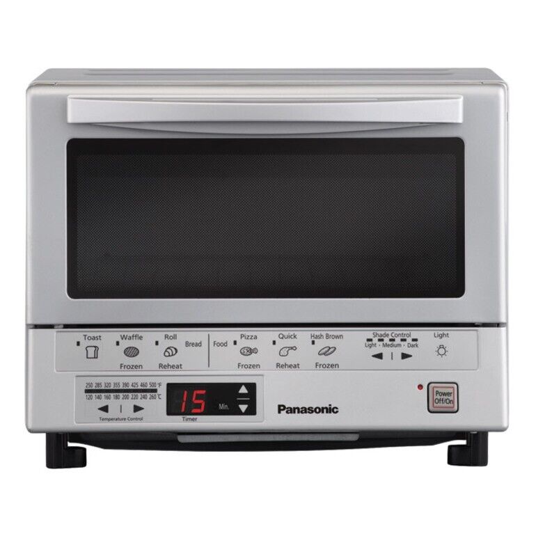 Panasonic NB-G110P FlashXpress Toaster Oven with Double Infrared Heating 0.24 ft