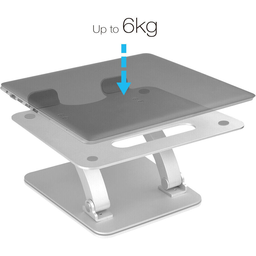 SIIG CE-MT2C12-S1 Adjustable Aluminum Laptop Stand for Macbook and PC