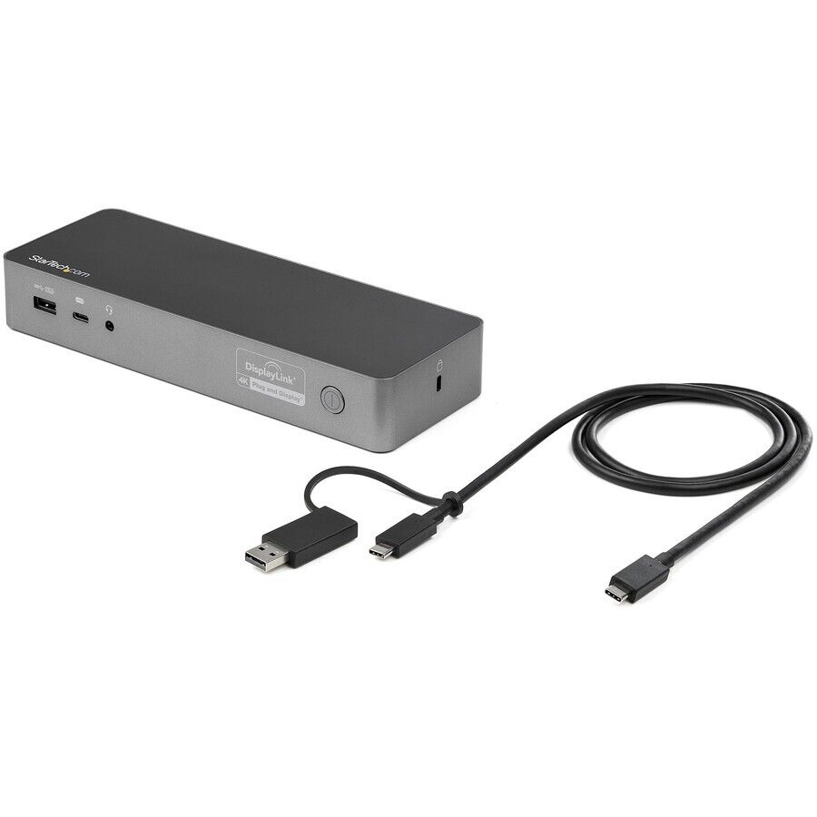 StarTech DK30C2DPPD USB-C & USB-A Dock - Hybrid Universal Laptop Docking Station