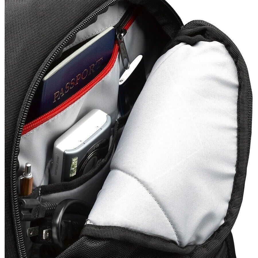 Case Logic 3201268 DLBP-116 16" Carrying Case BackPack Polyester w/ Strap BLACK
