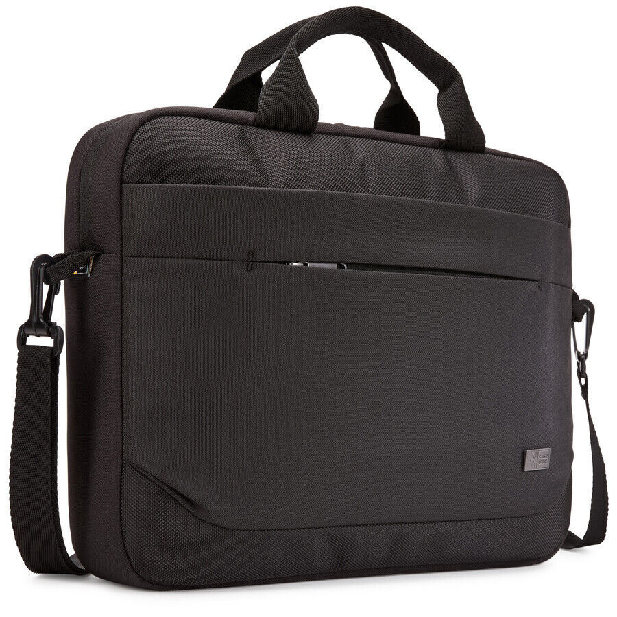 Case Logic 3203986 ADVA-114 BLACK 14" Notebook Tablet Case Polyester with Strap