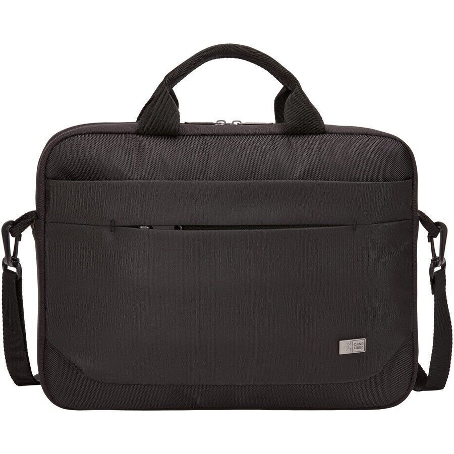 Case Logic 3203986 ADVA-114 BLACK 14" Notebook Tablet Case Polyester with Strap