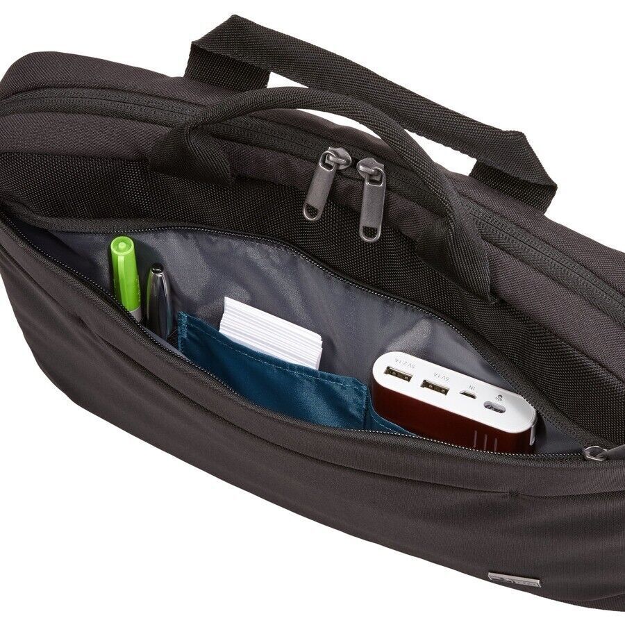 Case Logic 3203986 ADVA-114 BLACK 14" Notebook Tablet Case Polyester with Strap