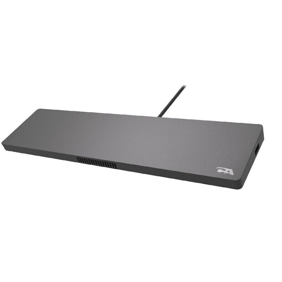 Cyber Acoustics DS2000 Essential Docking Station - for Notebook/Monitor - 130 W