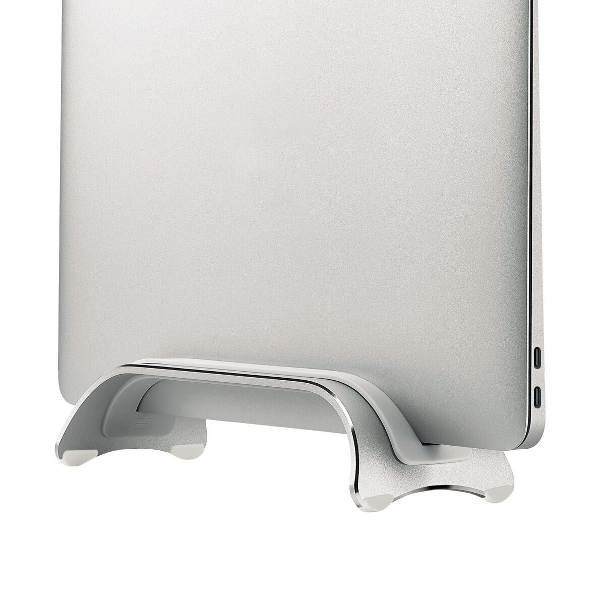 SIIG CE-MT2R12-S2 Aluminum Vertical Laptop Stand For 13" to 15" Macbooks,Laptops
