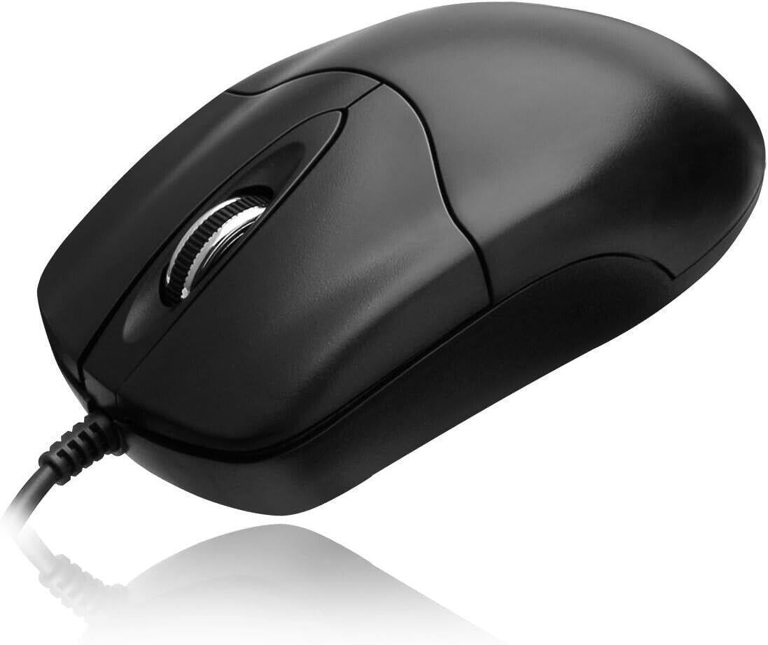 Adesso HC-3003US 3 Button Desktop Optical Scroll Mouse (USB) Optical - Cable