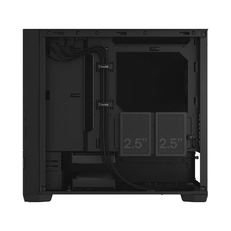 Fractal Design FD-C-POS1M-01 PC case Mid Tower Pop Mini Silent Black Steel