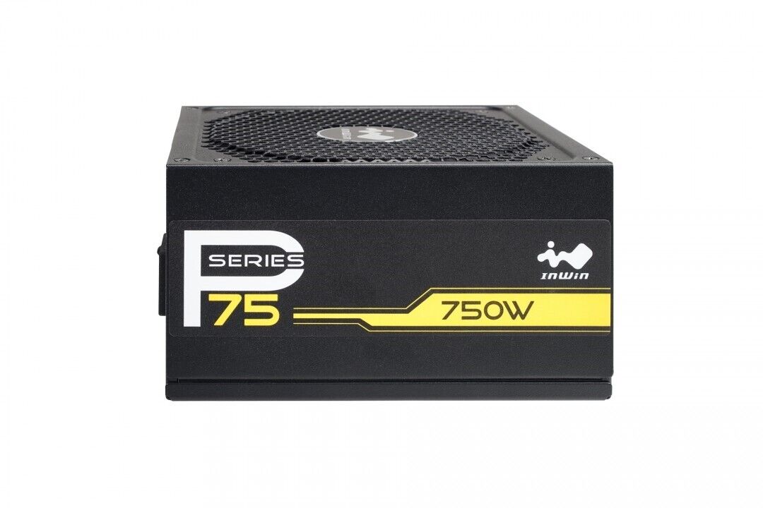 In-Win P75 Power Supply 750W SECC ATX12V EPS12V APFC 80+ Gold Fully Modular